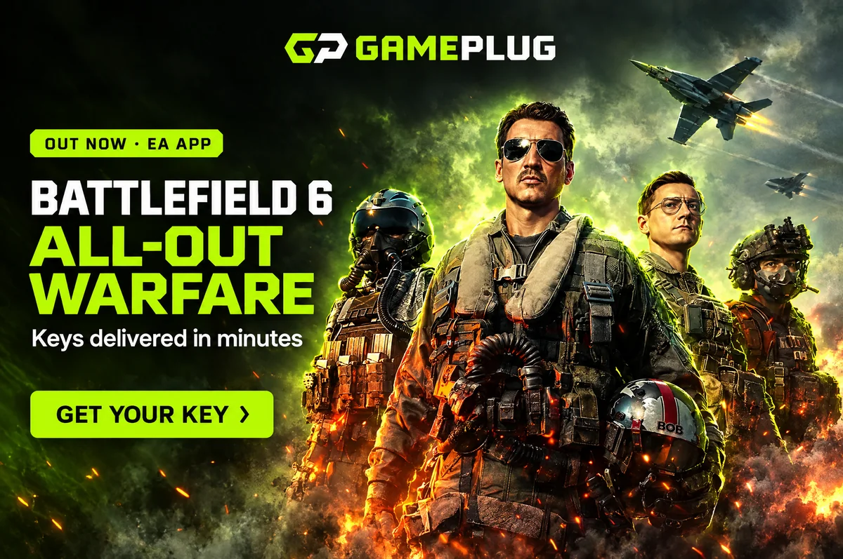 Battlefield 6 is out now — keys delivered in minutes on Gameplug